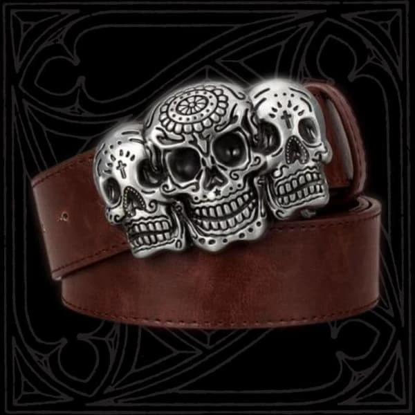 Sugar Skull Belt(Sugar Skull Belt) 6 Sugar Skull Belt(Sugar Skull Belt) - Image 4