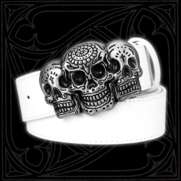 Sugar Skull Belt(Sugar Skull Belt) 5 Sugar Skull Belt(Sugar Skull Belt) - Image 3