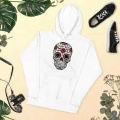 Sugar Skull Hoodie(Sugar Skull Hoodie) -Crewskull sugar skull hoodie 669