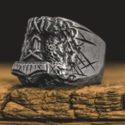 THOR HAMMER RING(Thor Hammer Ring) -Crewskull thor hammer ring 848