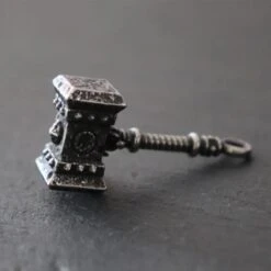 Thor's Hammer Pendant - Strong Viking Necklace(Thors Hammer Pendant) -Crewskull thors hammer necklace 247