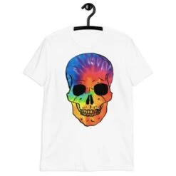 Tie Dye Skull Shirt(Tie Dye Skull Shirt) -Crewskull tie dye skull shirt 786