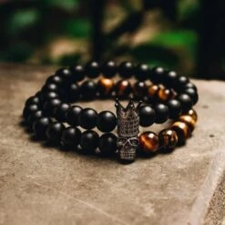 Tiger Eye(Tiger Eye Bracelet) -Crewskull tiger eye 354