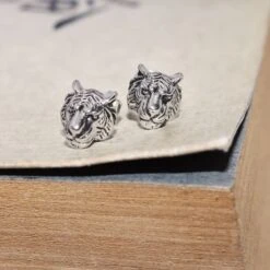 Tiger Head Earrings(Tiger Head Earrings) -Crewskull tiger head earrings 659
