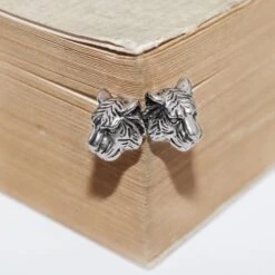 Tiger Head Earrings(Tiger Head Earrings) -Crewskull tiger head earrings 917