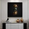 Timeless Skull(Timeless Skull Painting Canvas Painting Waterproof Spray Paint) -Crewskull timeless skull 630