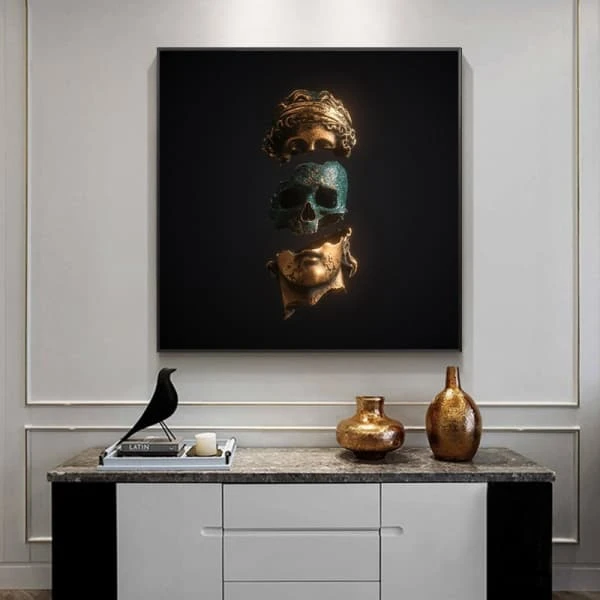 Timeless Skull(Timeless Skull Painting Canvas Painting Waterproof Spray Paint) 3 Timeless Skull(Timeless Skull Painting Canvas Painting Waterproof Spray Paint)