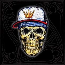 Trucker Hat Skull Patch(Trucker Hat Skull Patch)