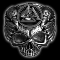 Valknut Skull Ring(Valknut Skull Ring)