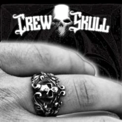 Vancaro Skull Ring(Vancaro Skull Ring) -Crewskull vancaro skull ring 972
