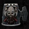 Viking Skull Mug(Viking Skull Mug) -Crewskull viking skull mug 376