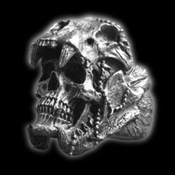 Viking Skull Ring(Viking Skull Ring) -Crewskull viking skull ring 130