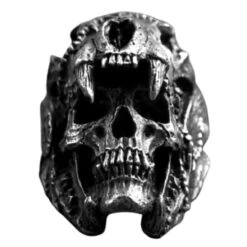 Viking Skull Ring(Viking Skull Ring) -Crewskull viking skull ring 796
