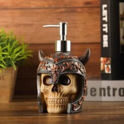 Viking Skull Soap Dispenser(Viking Skull Soap Dispenser)