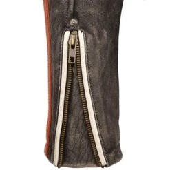 Vintage Indian Skull Leather Jacket - Classic Biker Style(Vintage Indian Skull Leather Jacket) -Crewskull vintage indian skull leather jacket 788