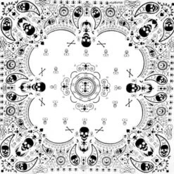 White Skull Bandana(White Skull Bandana)