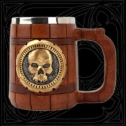 Wooden Skull Mug(Wooden Skull Mug)